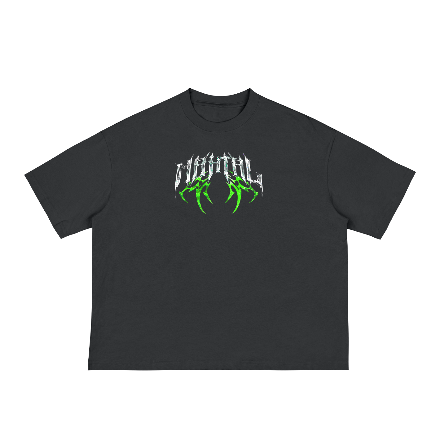 Hazardous Boxy Tee [Green]